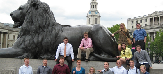 Take an energy management class in Reading; visit oil companies; spend time in London.